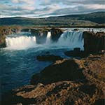 Watervallen IJsland - Godafoss