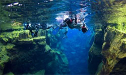 Snorkelen en duiken IJsland - Silfra excursie